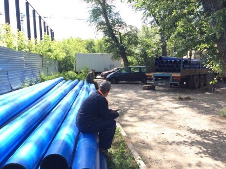 Трубы с защитным покрытием в Южно-Сахалинске